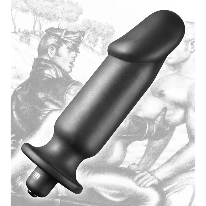 Tom of Finland Silicone Vibrating Anal Plug - TF1768 - UPC-848518017680