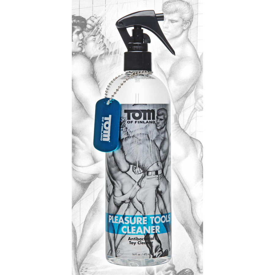 Tom of Finland Pleasure Tools Cleaner- 16oz - TF4196 - UPC-848518021960
