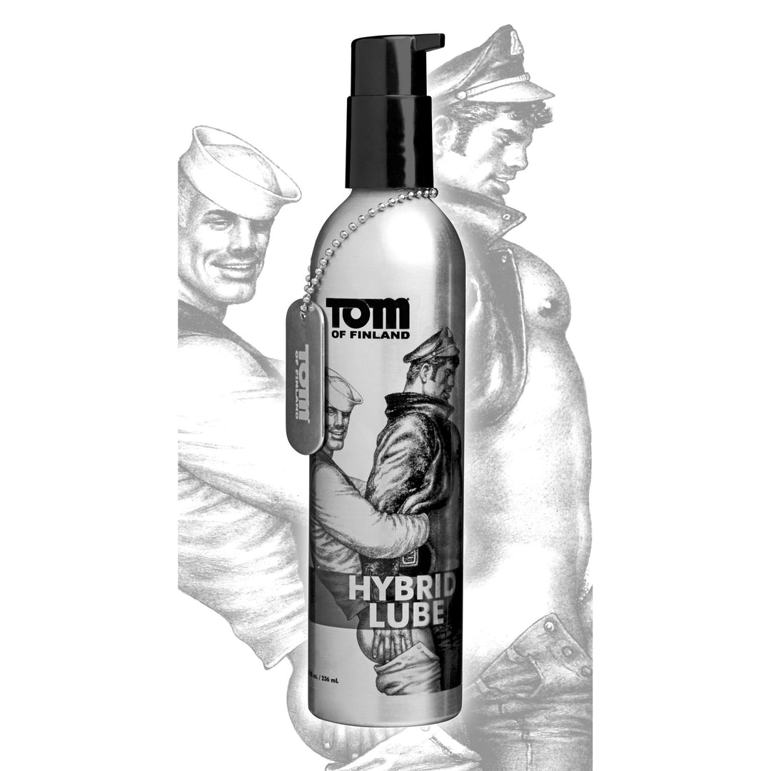 Tom of Finland Hybrid Lube- 8 oz - TF4781 - UPC-848518017819