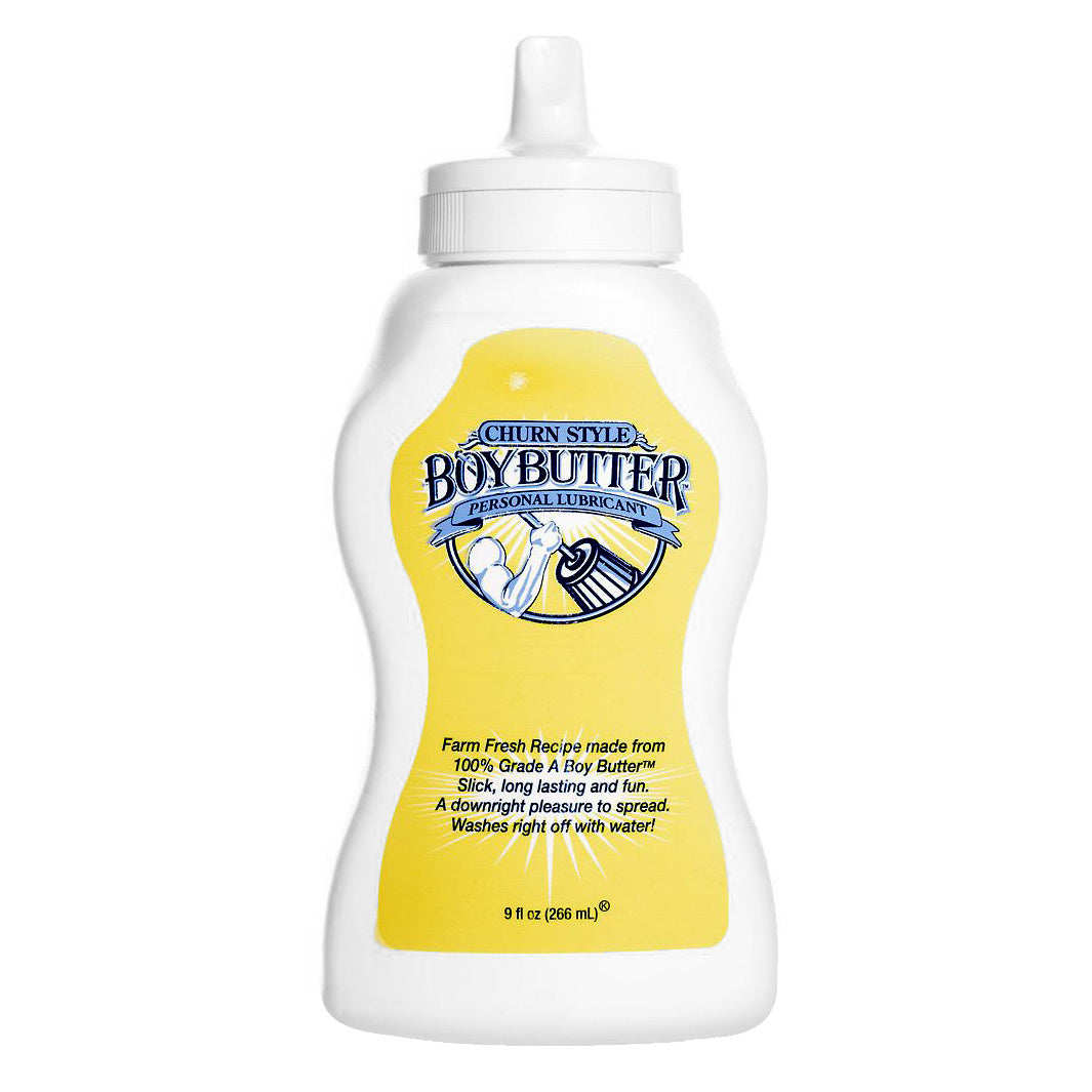 Boy Butter 9oz Squeeze Bottle - VF658 - UPC-855951008007