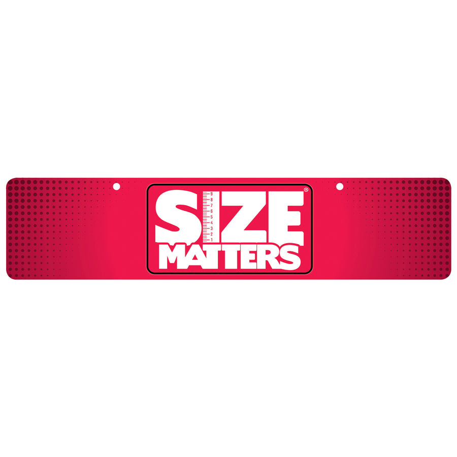 Size Matters Display Sign - XR903-SizeMatters - UPC-848518022110