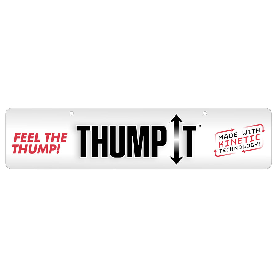 Thump It Display Sign - XR903-ThumpIt - UPC-848518043795