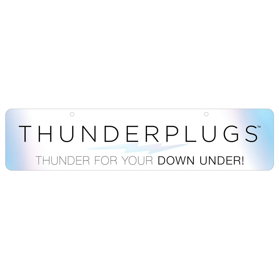 Thunderplugs Display Sign - XR903-Thunderplugs - UPC-848518043801