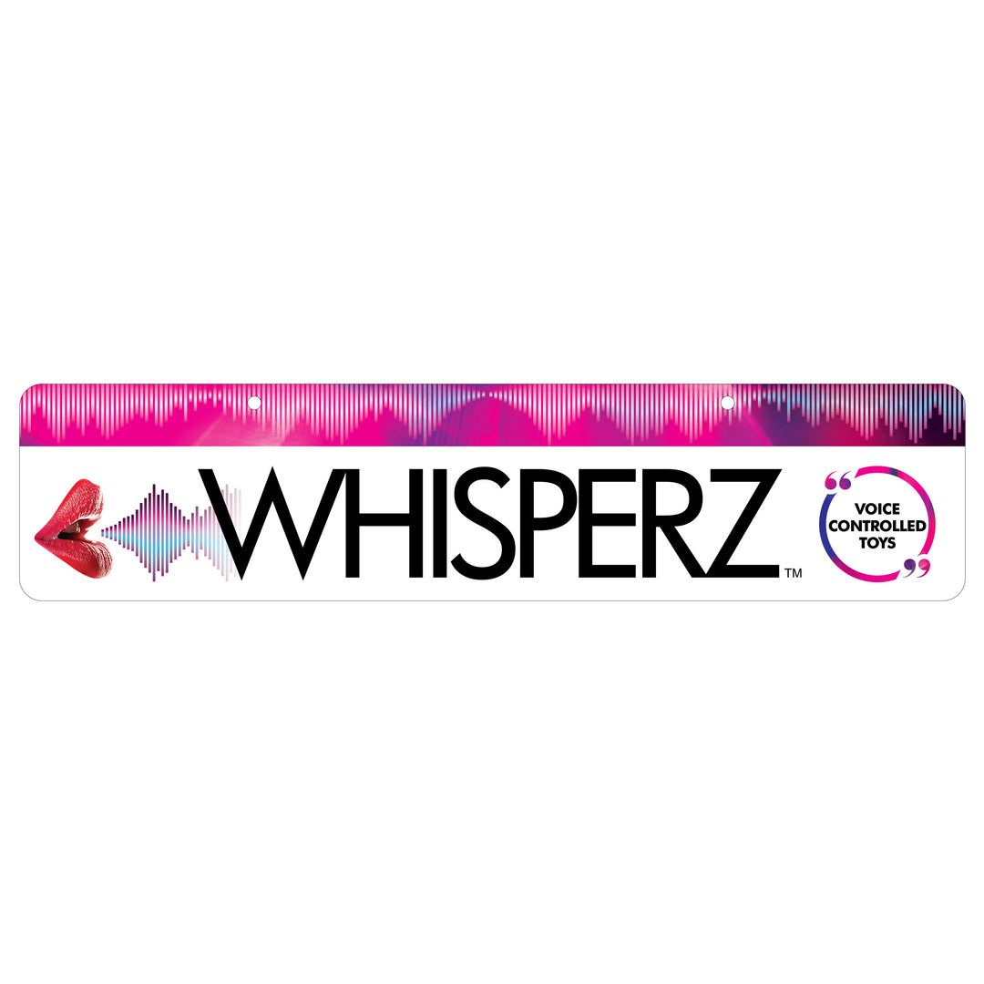 Whisperz Display Sign - XR903-Whisperz - UPC-848518043818