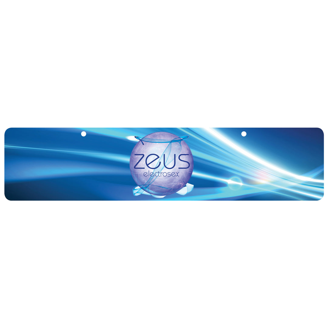 Zeus Electrosex Display Sign - XR903-Zeus - UPC-848518022172