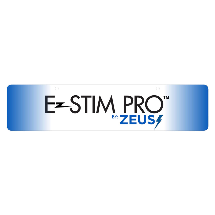 Zeus E-Stim Pro Display Sign - XR903-ZeusPro - UPC-848518049360